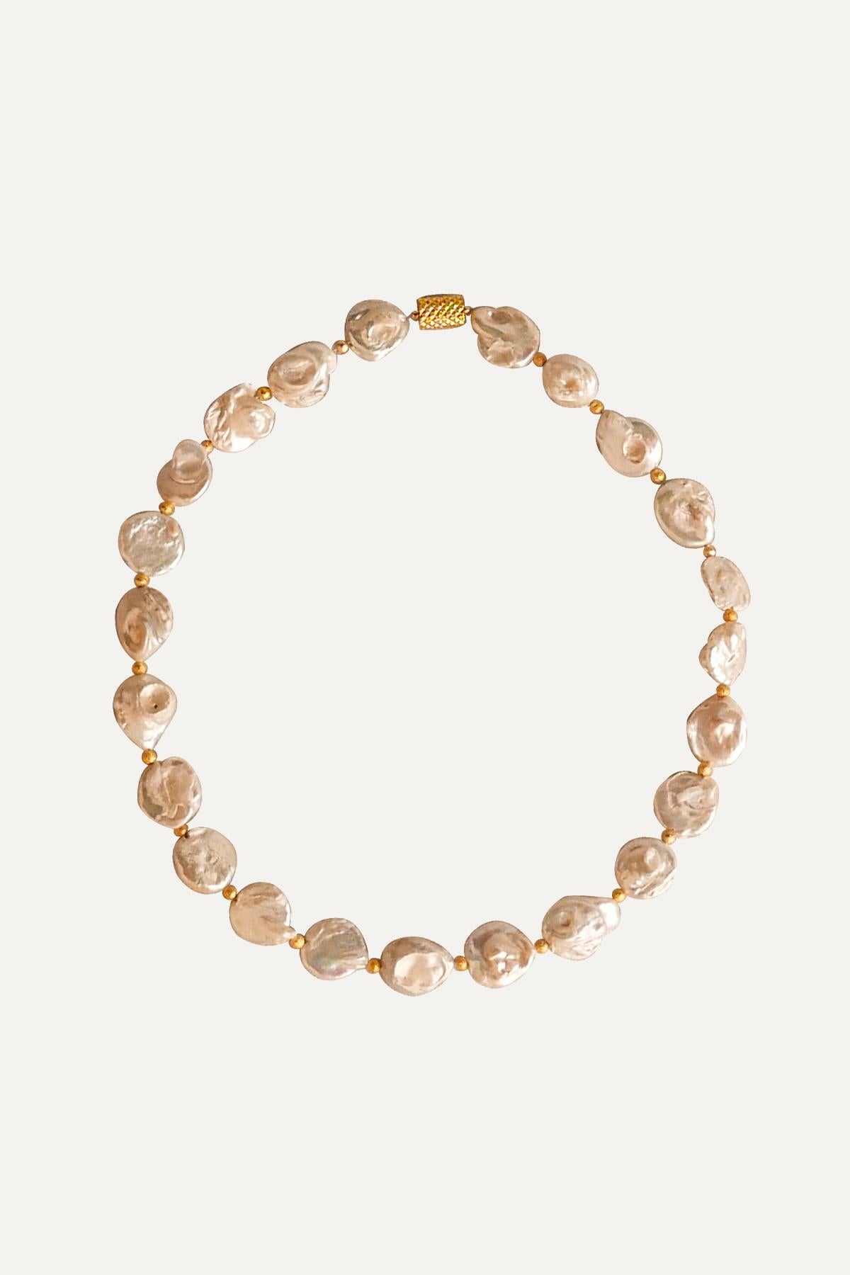 Baroque Pearl Full Circle Necklace