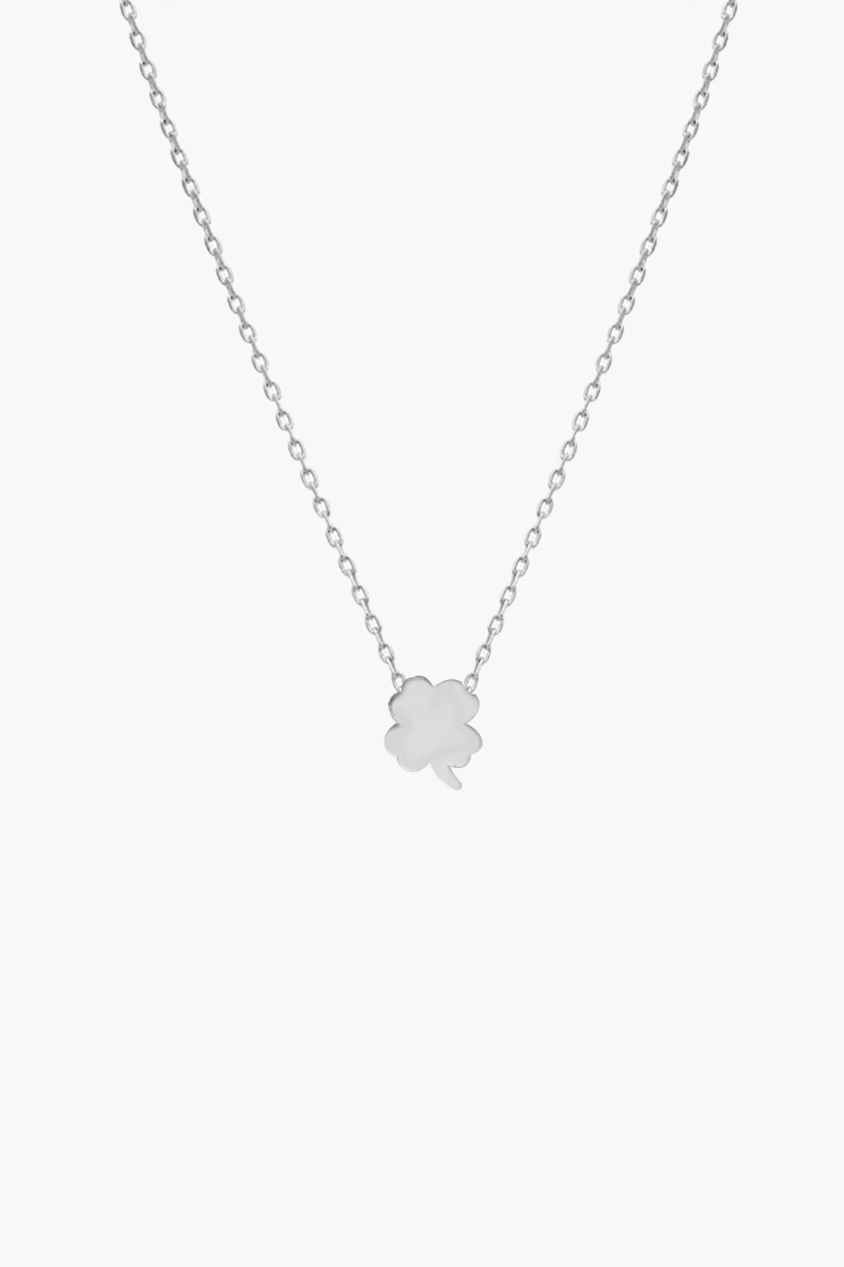 Luck Clover Necklace 925 Sterling Silver