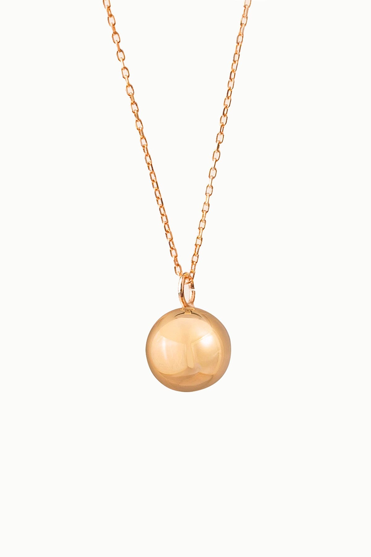 Ball Necklace Gold Plated